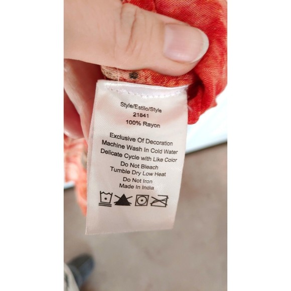 Riviera Sun Women's Rayon Dress Large Beach Cover - Picture 4 of 6